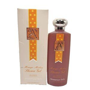 Aromatique Shower Gel Bath Mango Melon with Pump 8.4 oz Rare Discontinued
